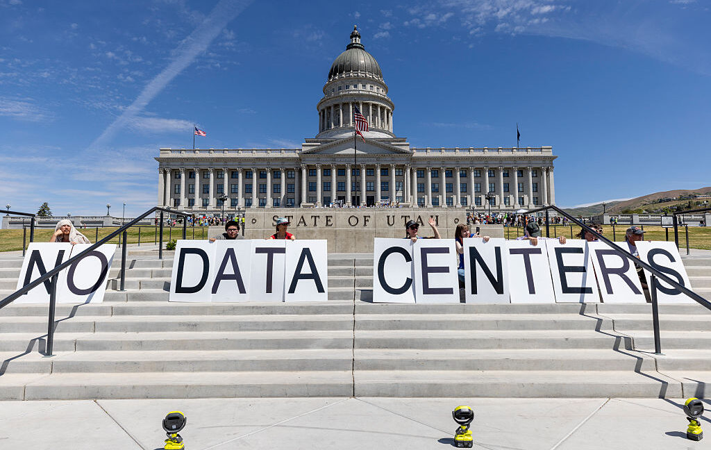 Source-feed image associated with "We pissed off a lot of people": Giant data center plan cut 50% amid protests