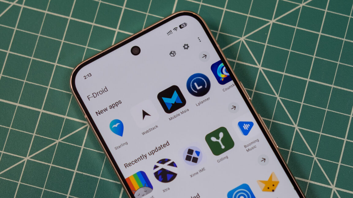 Image from linked report: F-Droid gets its biggest update in a decade with new UI and smoother app installs