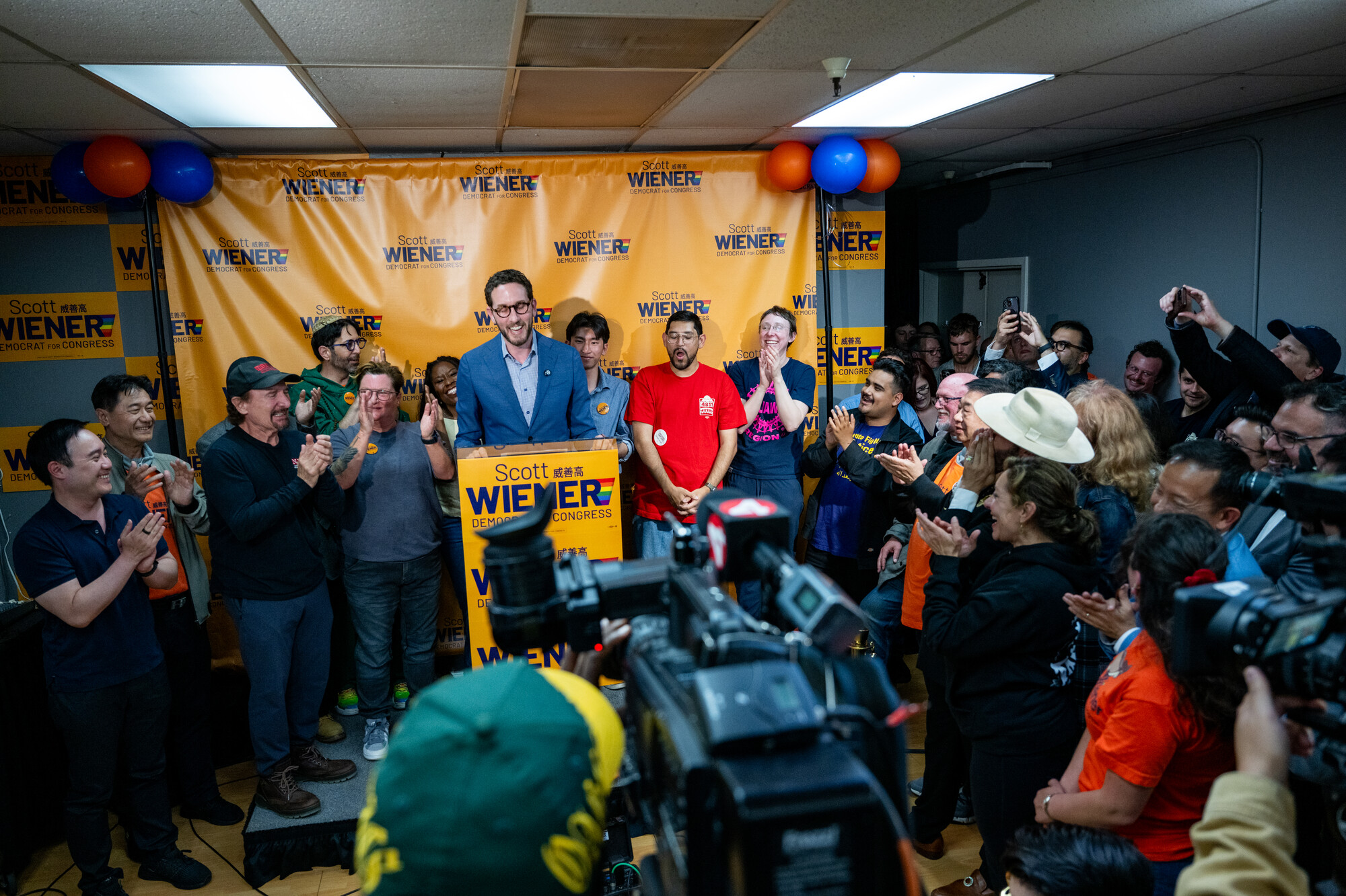 Source-feed image associated with In Race to Replace Pelosi, Wiener, Chan Hold Early Lead
