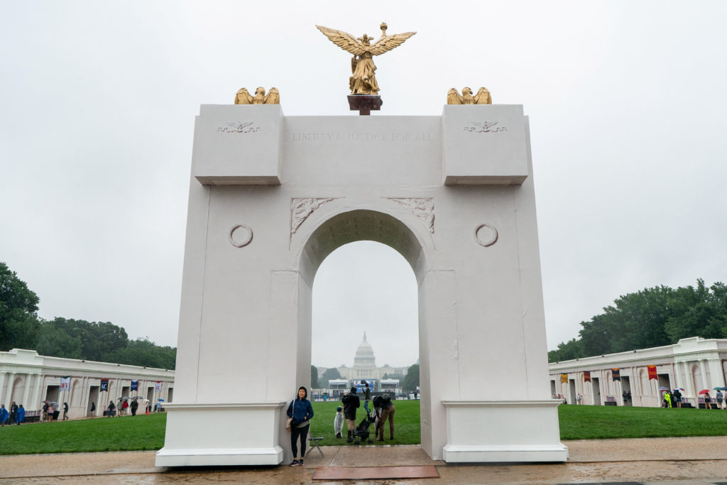 Source-feed image associated with Trump's arch could disrupt the significance of many of Washington's historical sites, National Park Service says