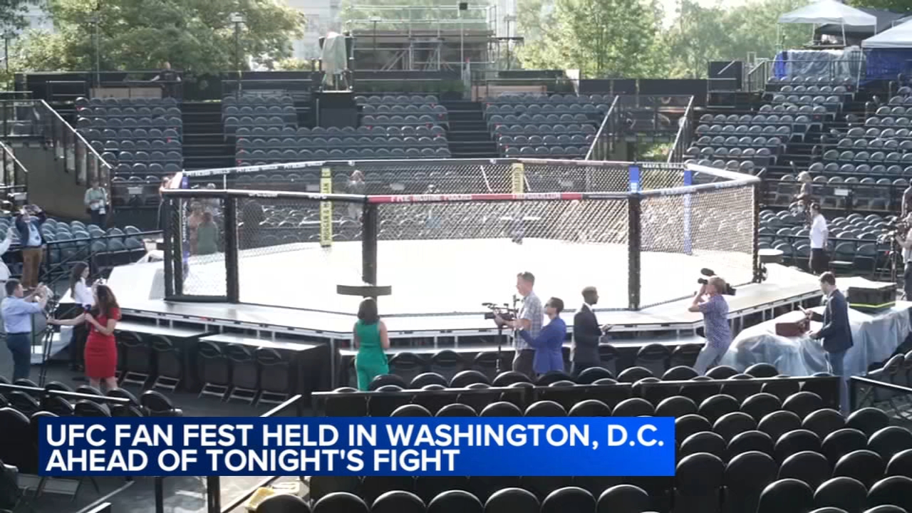 Source-feed image associated with Trump celebrates his 80th birthday with an Iran deal and a UFC cage fight at the White House