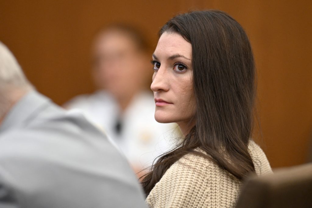 Source-feed image associated with News Wrap: Defense rests in murder trial of Lindsay Clancy