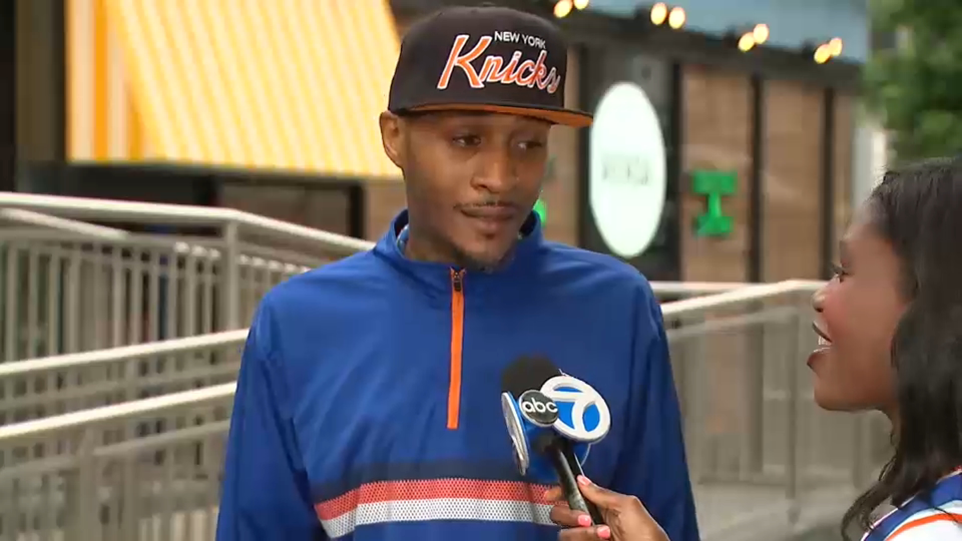 Source-feed image associated with Knicks celebrations: School bus set on fire, multiple people arrested, 17-year-old shot in New York City after NBA win over Spurs
