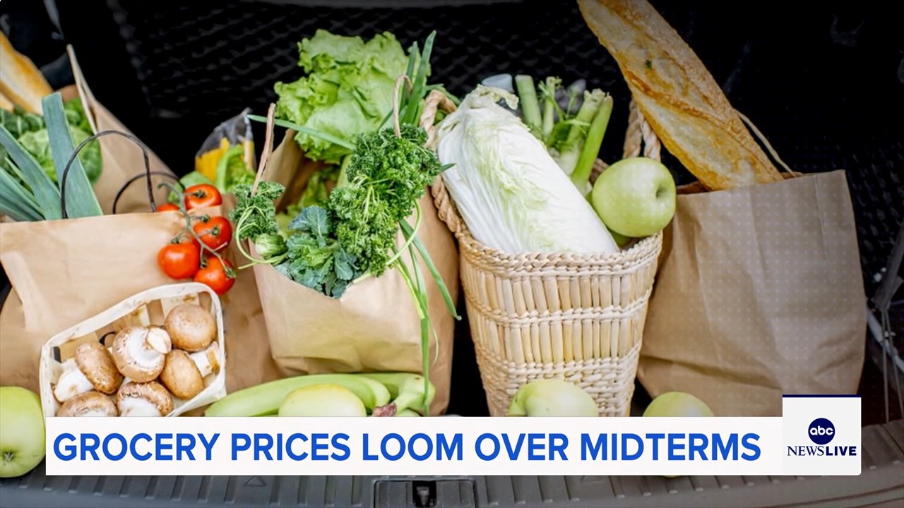 Source-feed image associated with As midterms near, grocery prices remain top of mind for many Americans