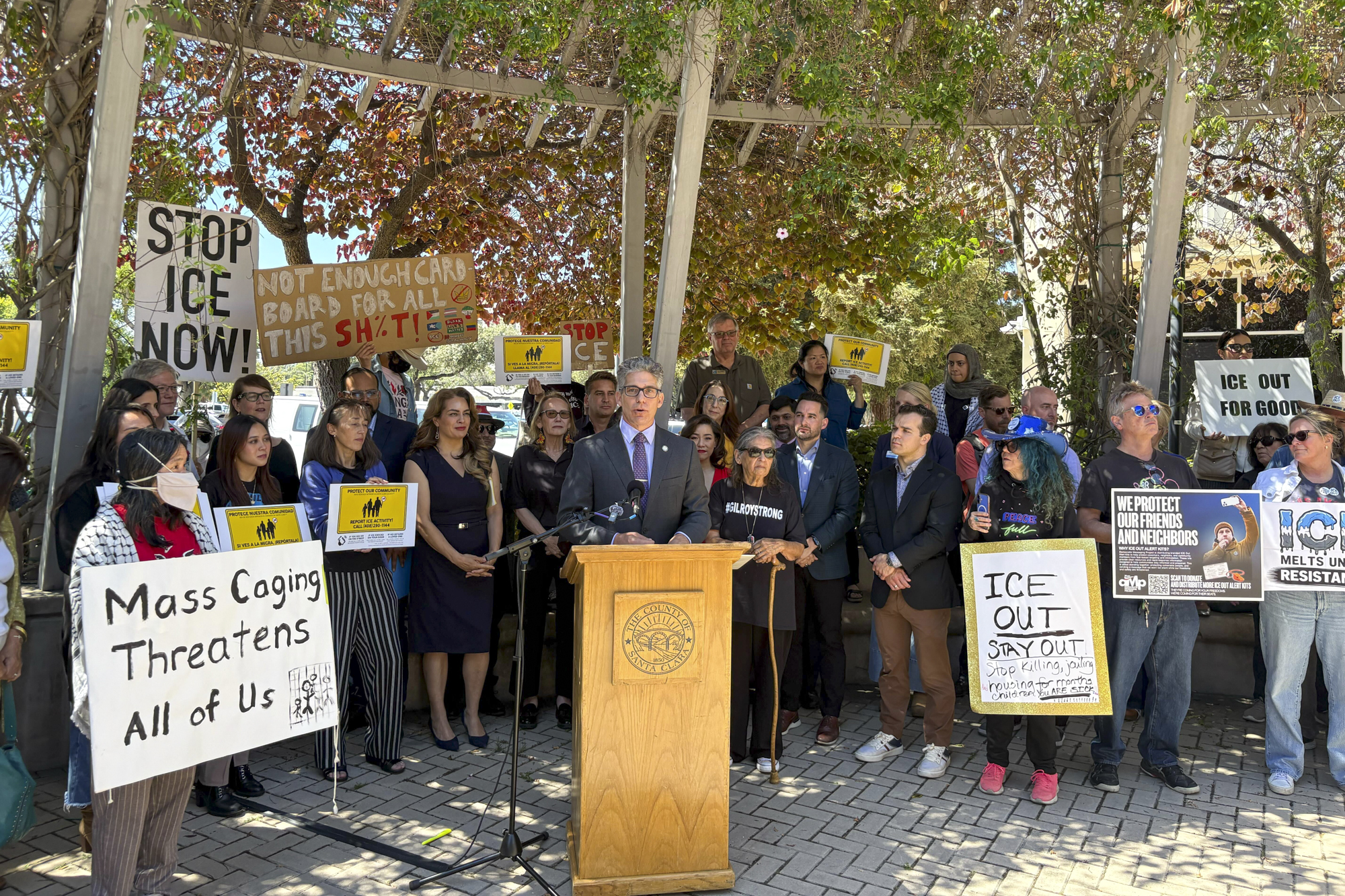 Source-feed image associated with ‘We’re Not Fighting This Alone’: Gilroy and Beyond Pushes Back Against Planned ICE Facility