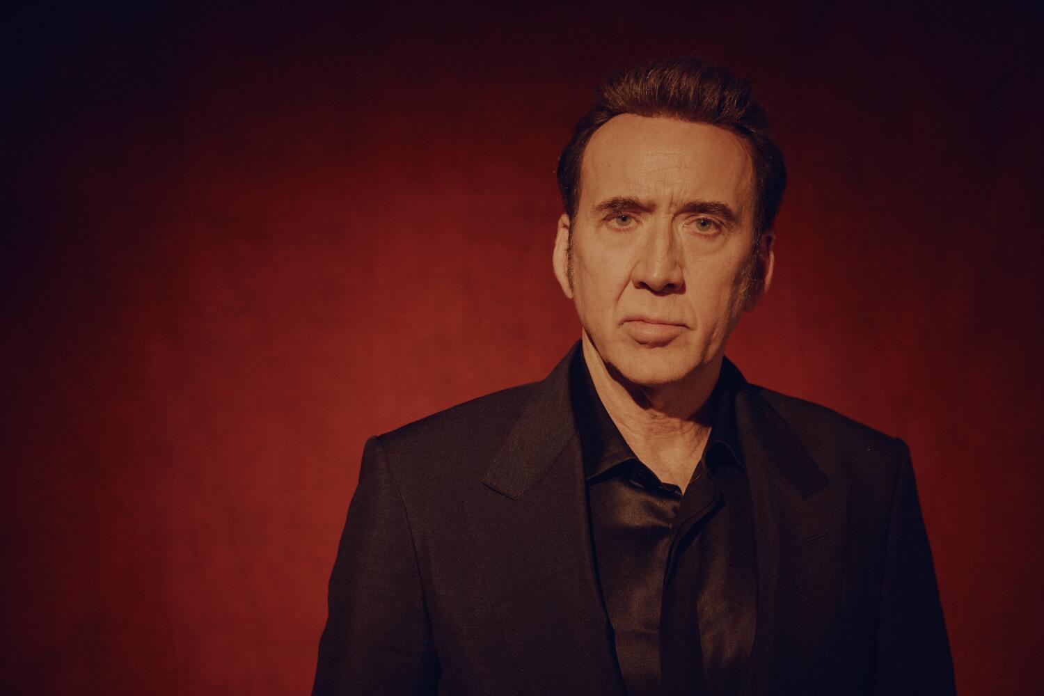 Source-feed image associated with LAPD investigates Nicolas Cage movie that went missing at Netflix