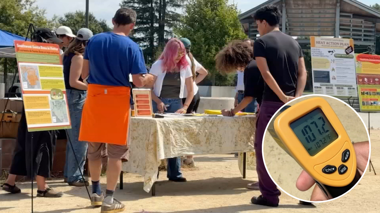 Source-feed image associated with Santa Rosa residents become 'Heat Heroes,' using science to help fight extreme summer temps