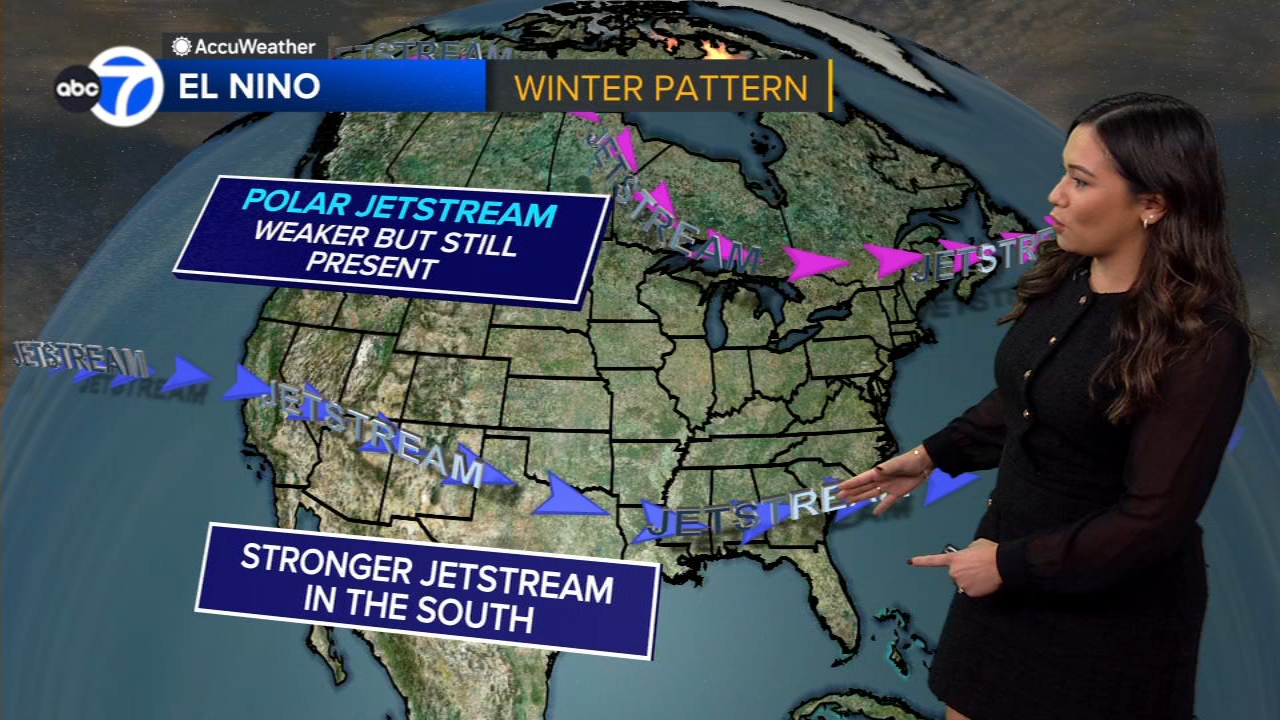 Image from linked report: US winter is likely to be wetter and warmer thanks to El Niño, forecasters say