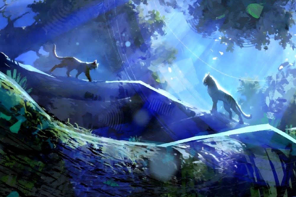 Source-feed image associated with ‘Warrior Cats’ Animated Series Debuts First Footage, Character Model at Tencent Video Event