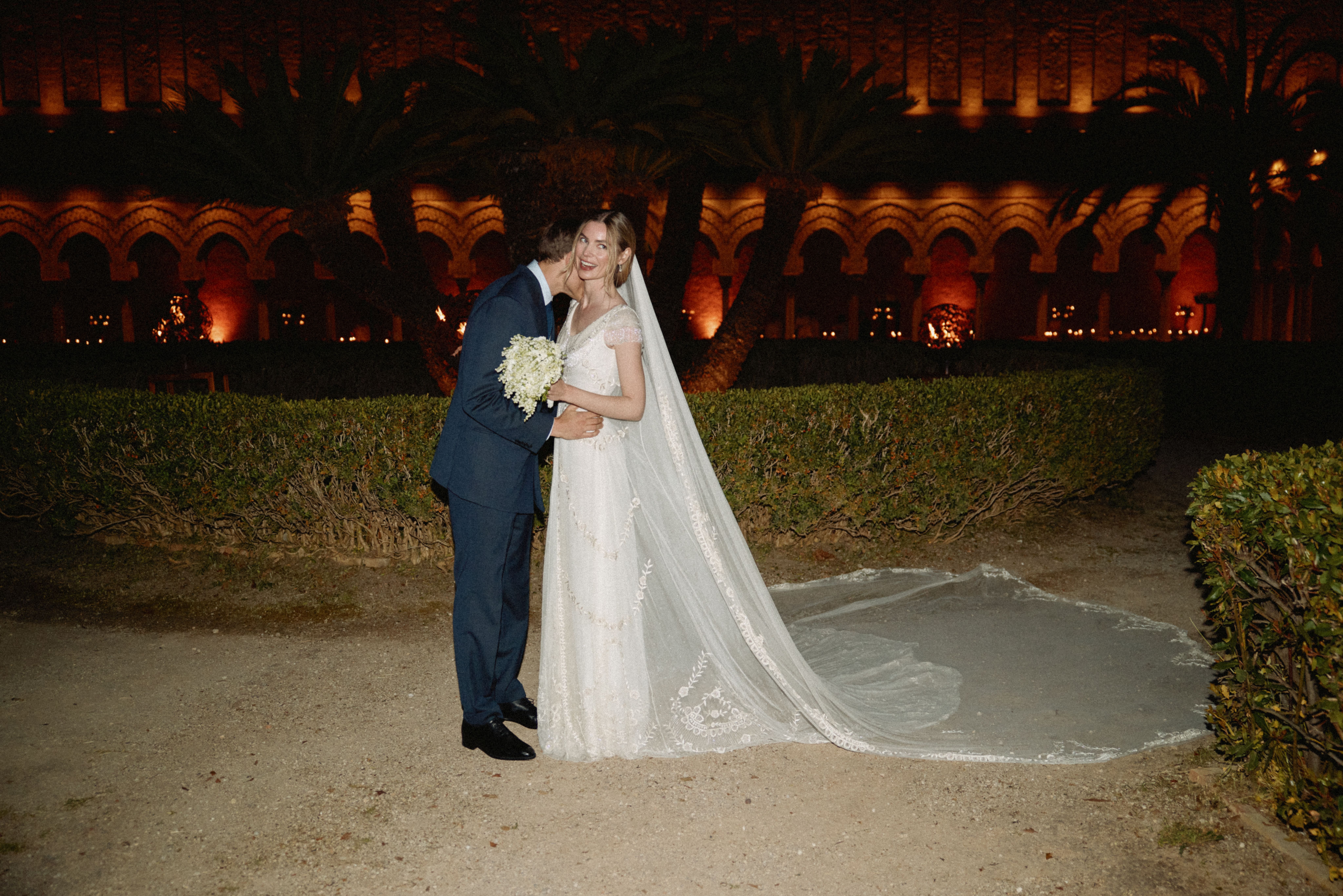 Source-feed image associated with This Designer Bride Made All Her Own Dresses – And Her Handbag! – For Her Palermo Wedding