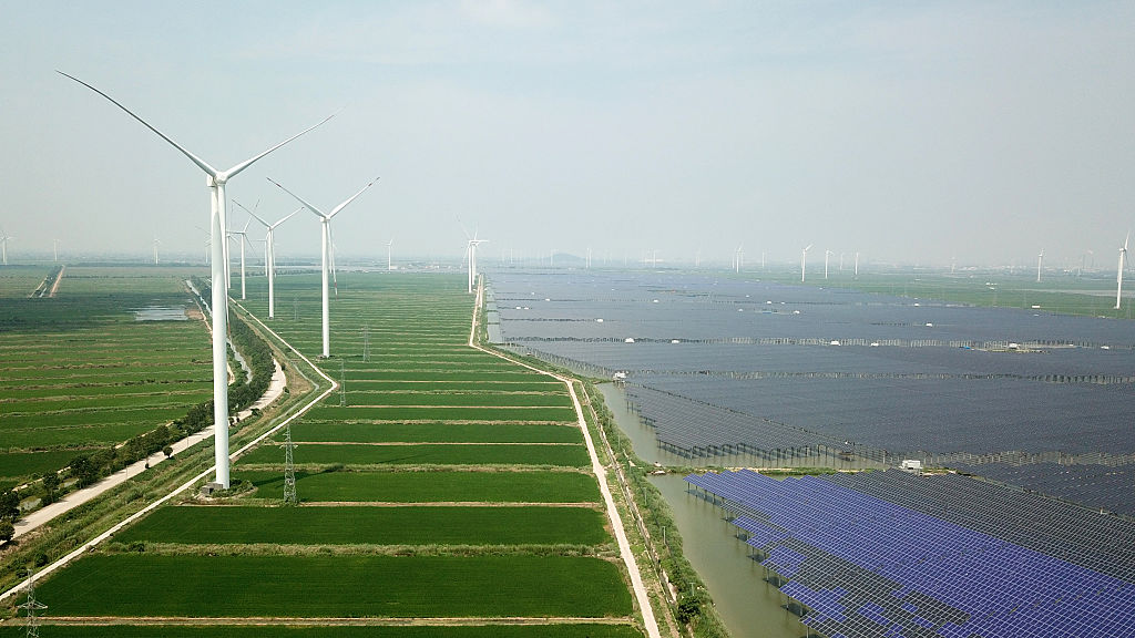 Source-feed image associated with Trump tried to curb clean energy. It’s booming anyway.
