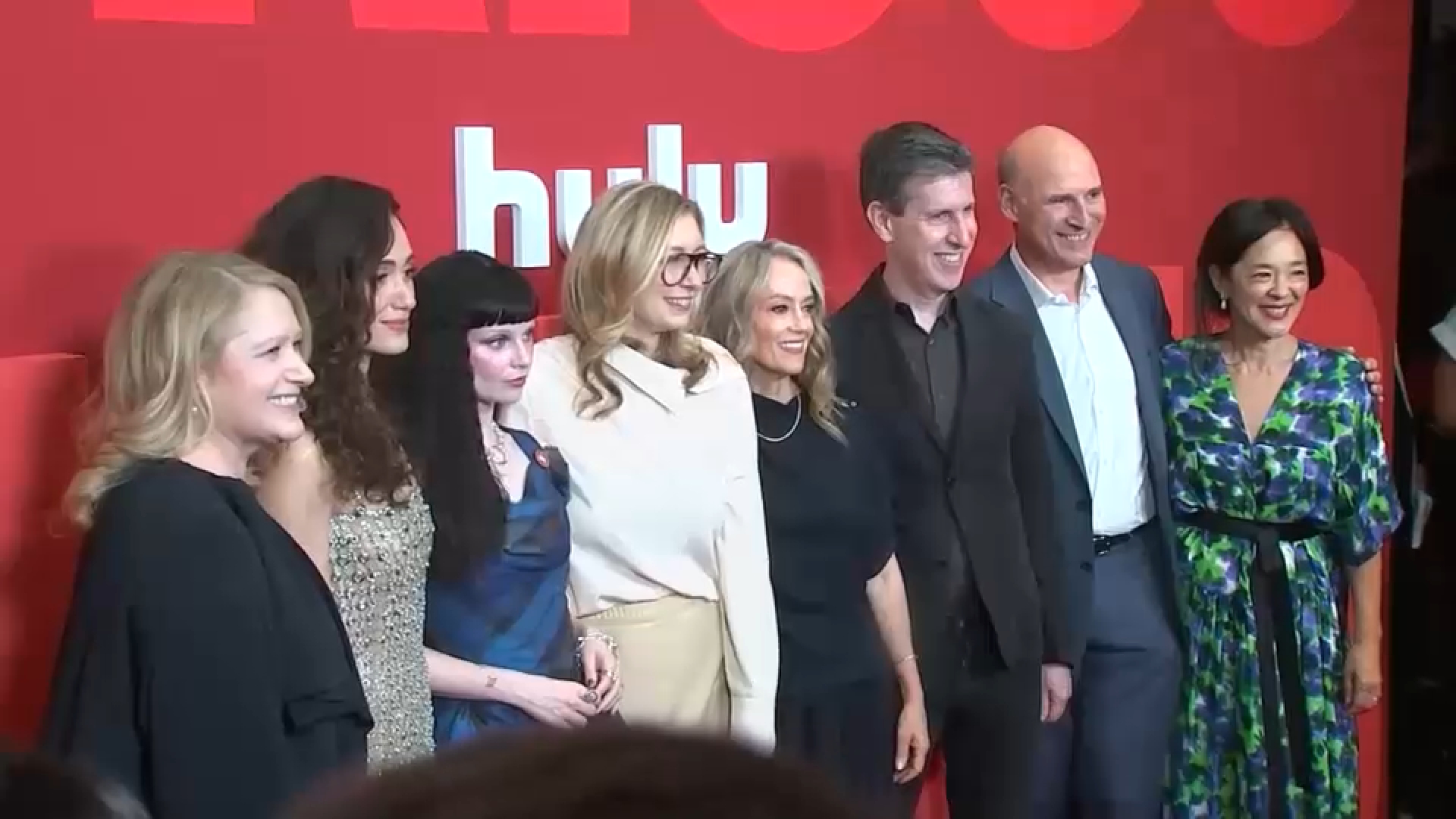 Source-feed image associated with Cast and crew of Hulu show 'Furious' walk the red carpet at the series' New York premiere