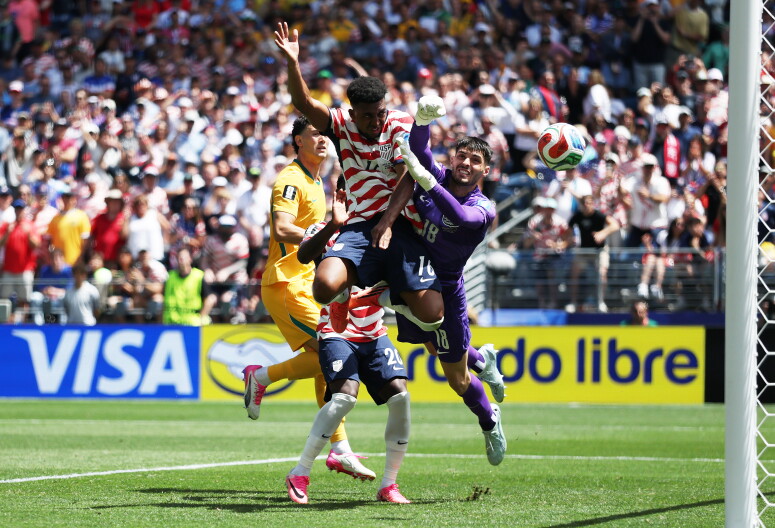 Source-feed image associated with No Pulisic, no problem: US tops Australia 2-0 in World Cup despite missing its star