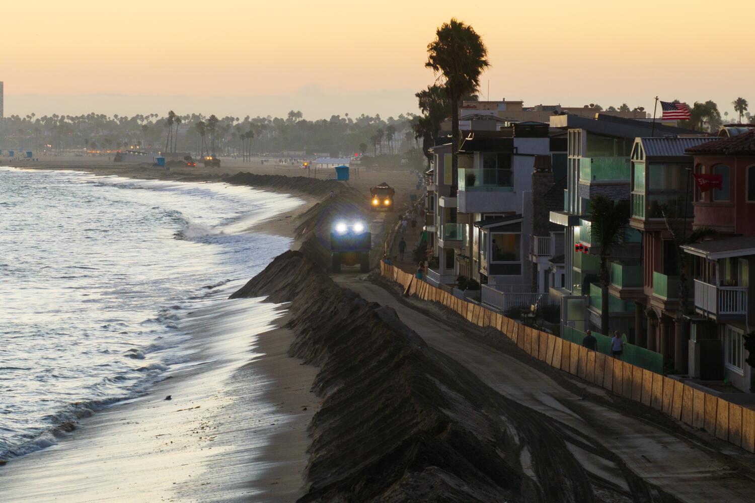 Source-feed image associated with El Niño could bring highest sea levels ever recorded to the California coast
