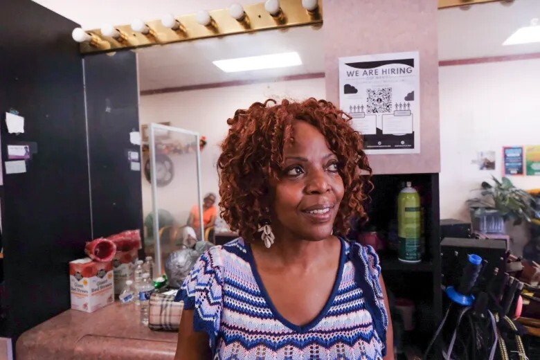 Source-feed image associated with Inglewood is bulldozing a shopping center with more than 20 businesses for a stadium shuttle system