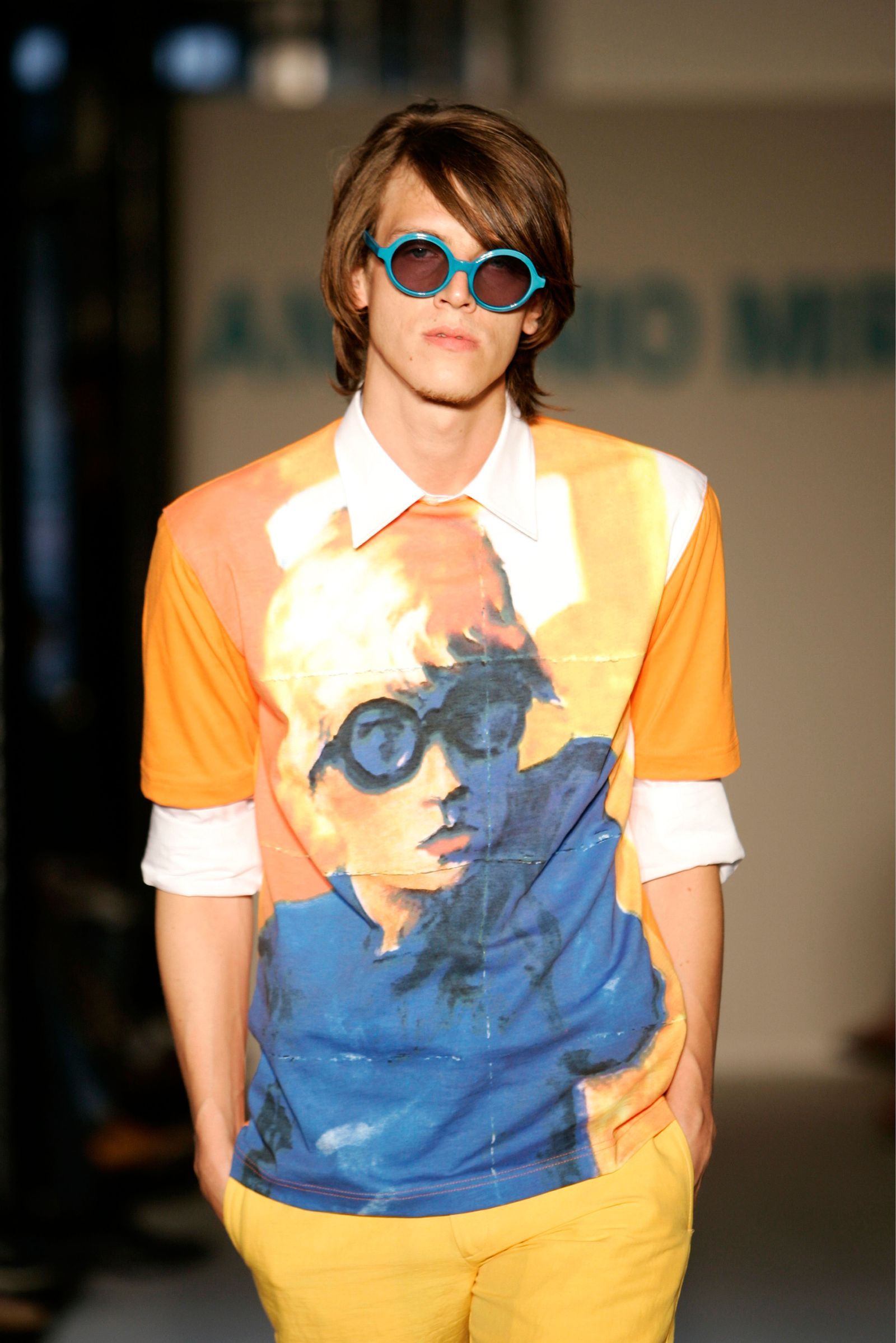 Source-feed image associated with How the Art and Style of David Hockney Made a Splash on the Runway