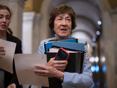 Source-feed image associated with Maine Democrats criticize GOP Sen. Susan Collins after the fatal ICE shooting in the state