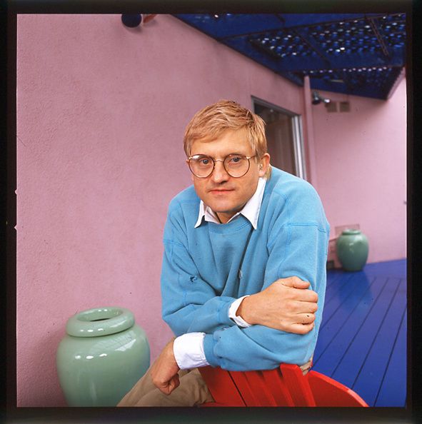 Source-feed image associated with Artist David Hockney Has Died at 88