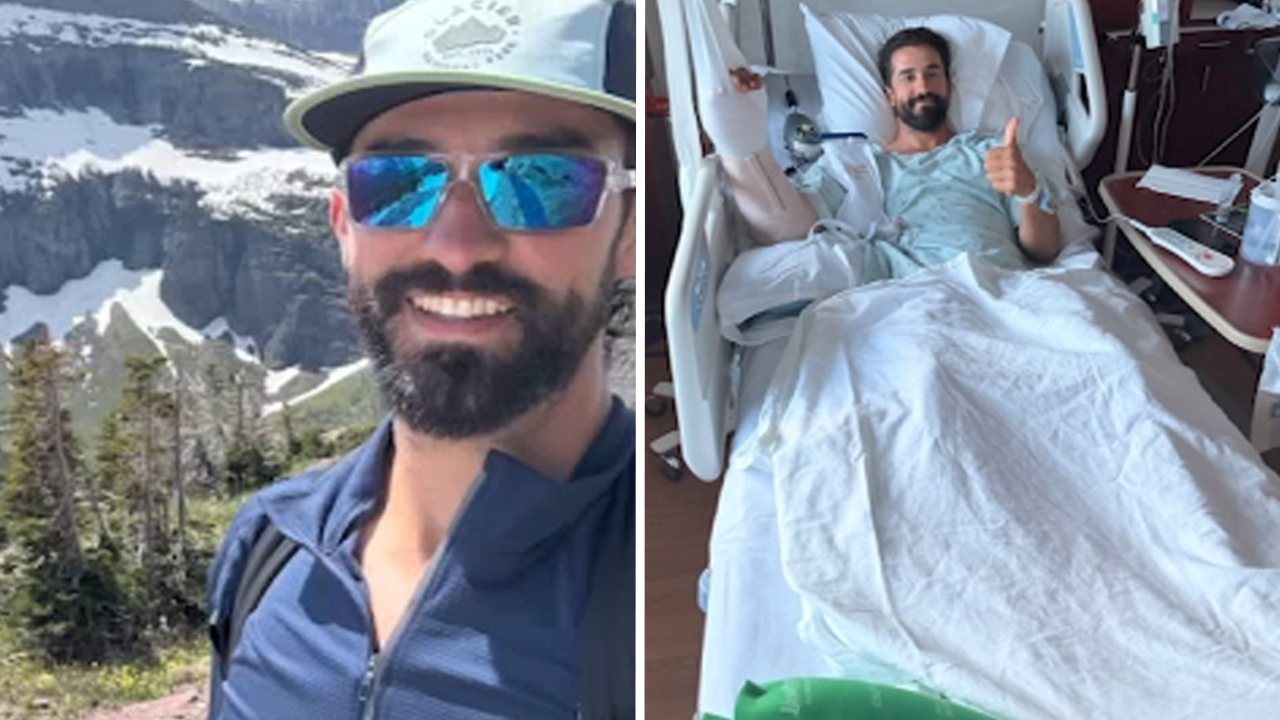 Source-feed image associated with Man speaks out after surviving grizzly bear attack in Montana: 'I thought ... this is it'