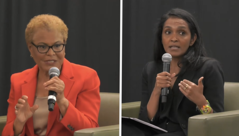 Source-feed image associated with How will LA’s next mayor take on the city's environmental challenges? 3 candidates’ forum takeaways