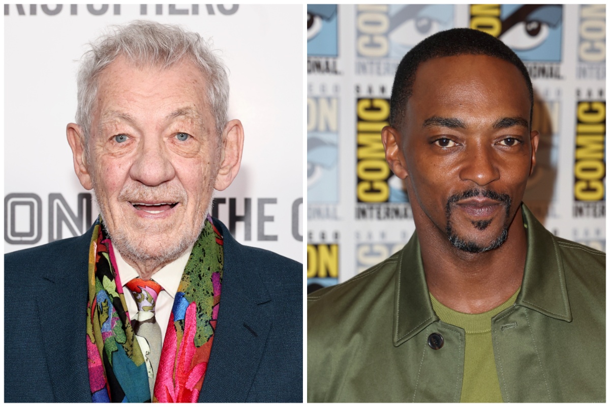 Source-feed image associated with Ian McKellen Discovered Anthony Mackie Is the New Captain America on ‘Avengers: Doomsday’ Set and Told Him: ‘You Deserve That’