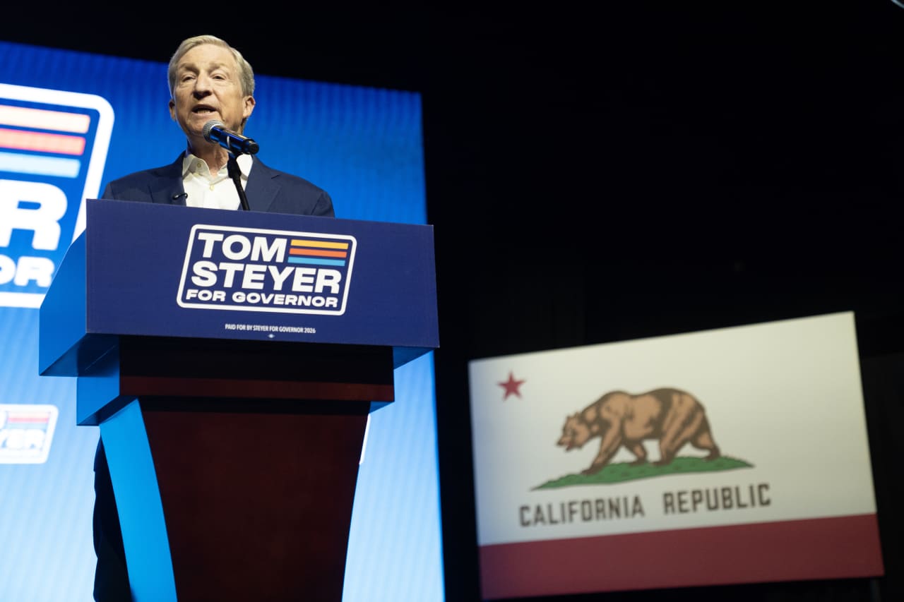 Source-feed image associated with Tom Steyer spent $216 million of his own money to run for governor of California — here’s where that ranks