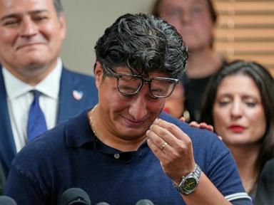 Source-feed image associated with Son demands independent probe after father shot and killed by ICE officer in Houston