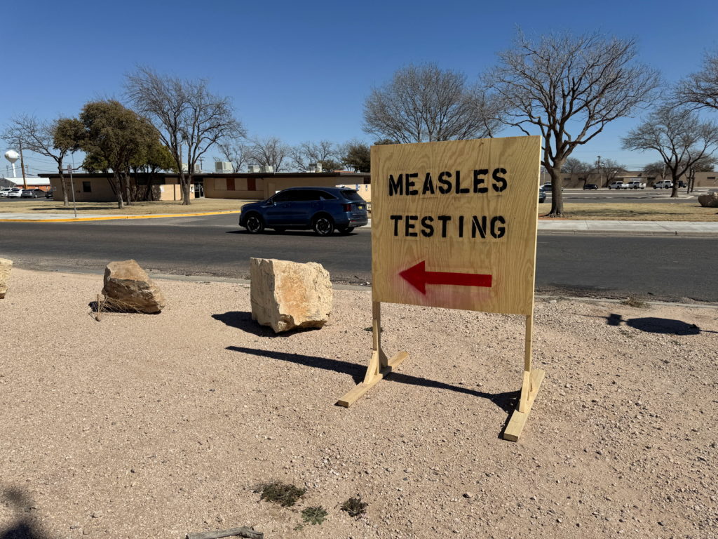 Source-feed image associated with Utah marks a year of battling measles, with no clear end in sight