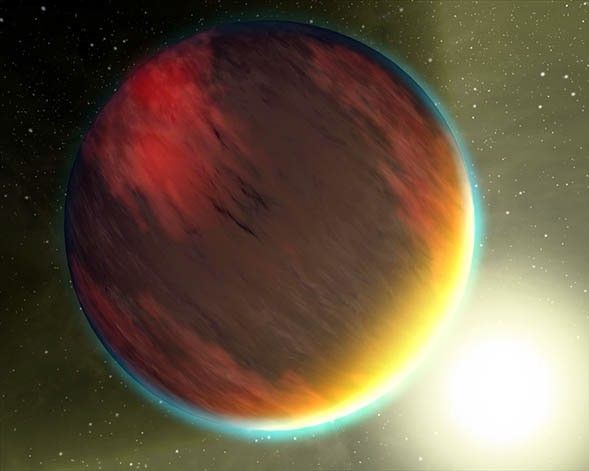 Source-feed image associated with We've seen helium baked off a rocky exoplanet's atmosphere