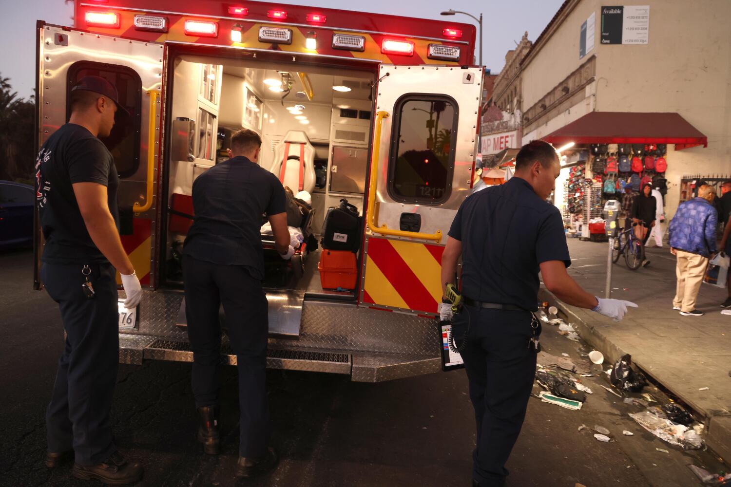 Source-feed image associated with Drug overdose deaths are down in L.A. County in 2025. Here's why