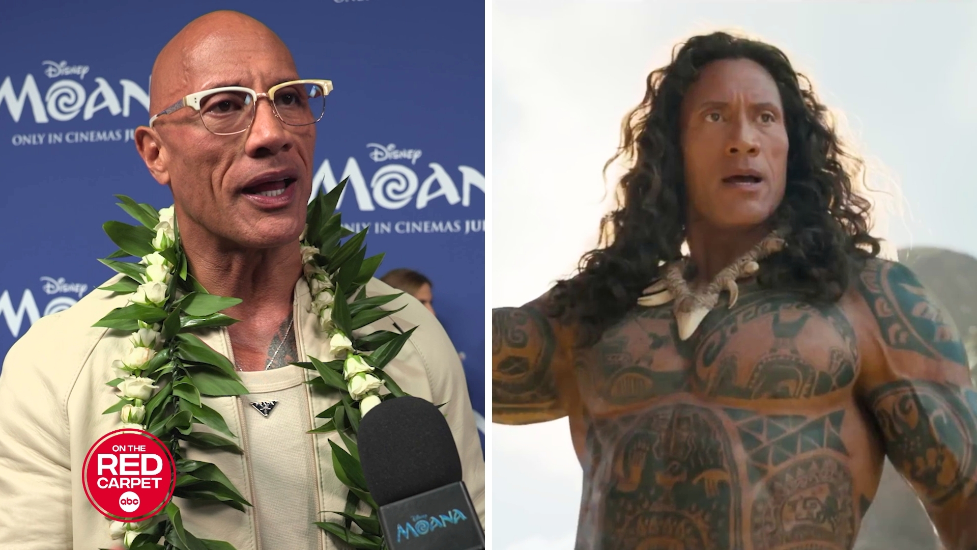 Source-feed image associated with Dwayne Johnson reveals two reasons why it was an honor to bring Maui to live-action 'Moana'