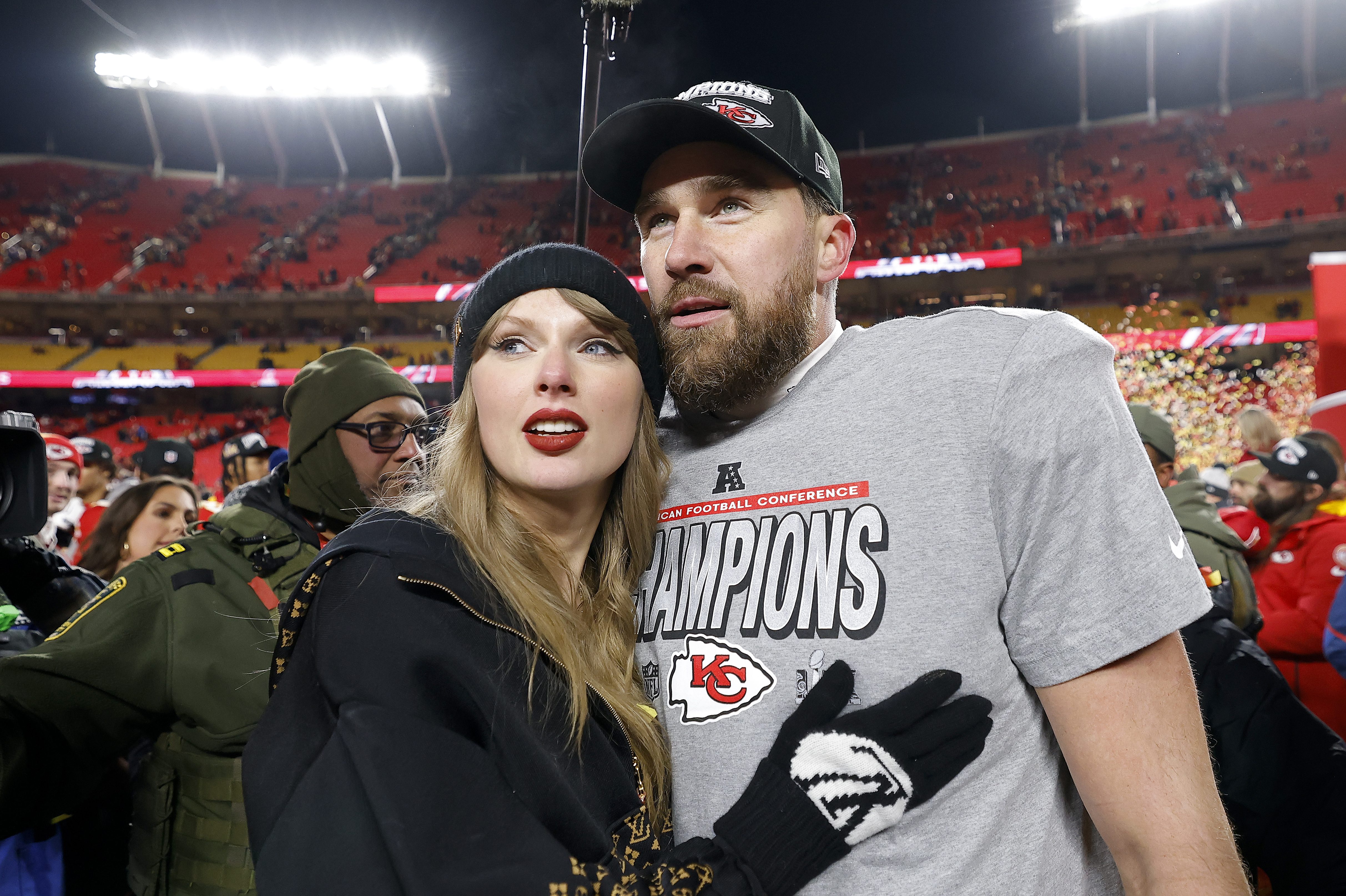 Source-feed image associated with Taylor Swift Wedding Frenzy: The Power Guest List, the NDAs and A-List Panic Over Lack of Details