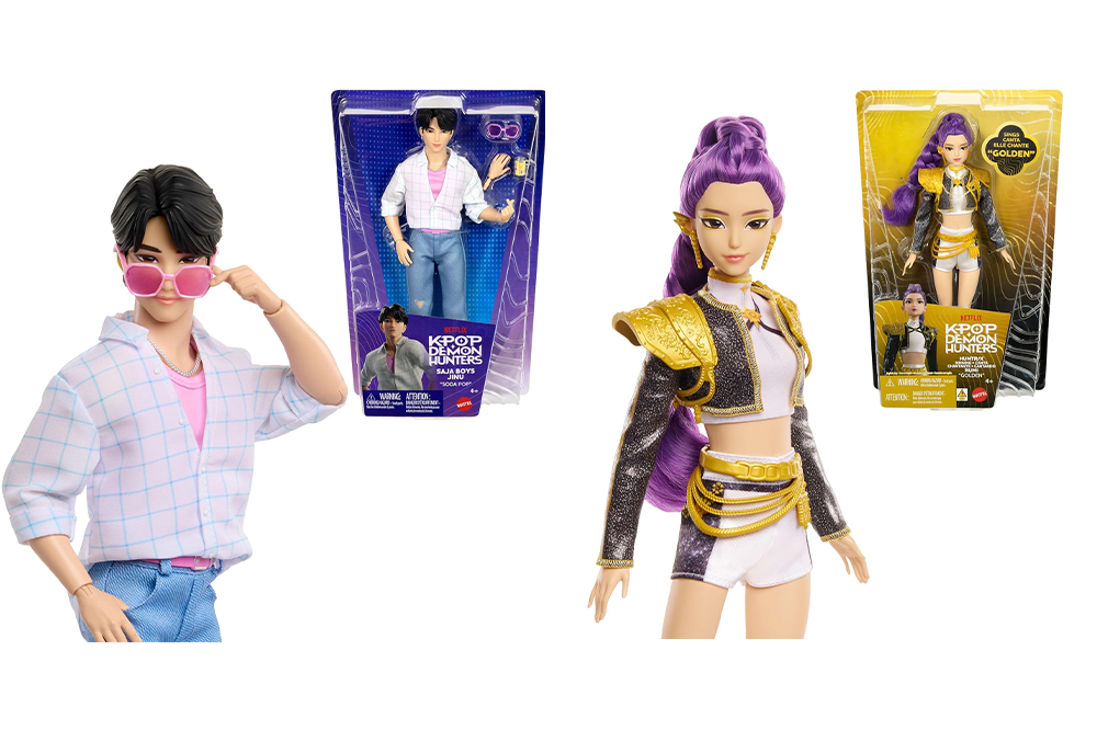 Source-feed image associated with New ‘KPop Demon Hunters’ Merch Drop Includes Collectible Huntr/x Singing Dolls