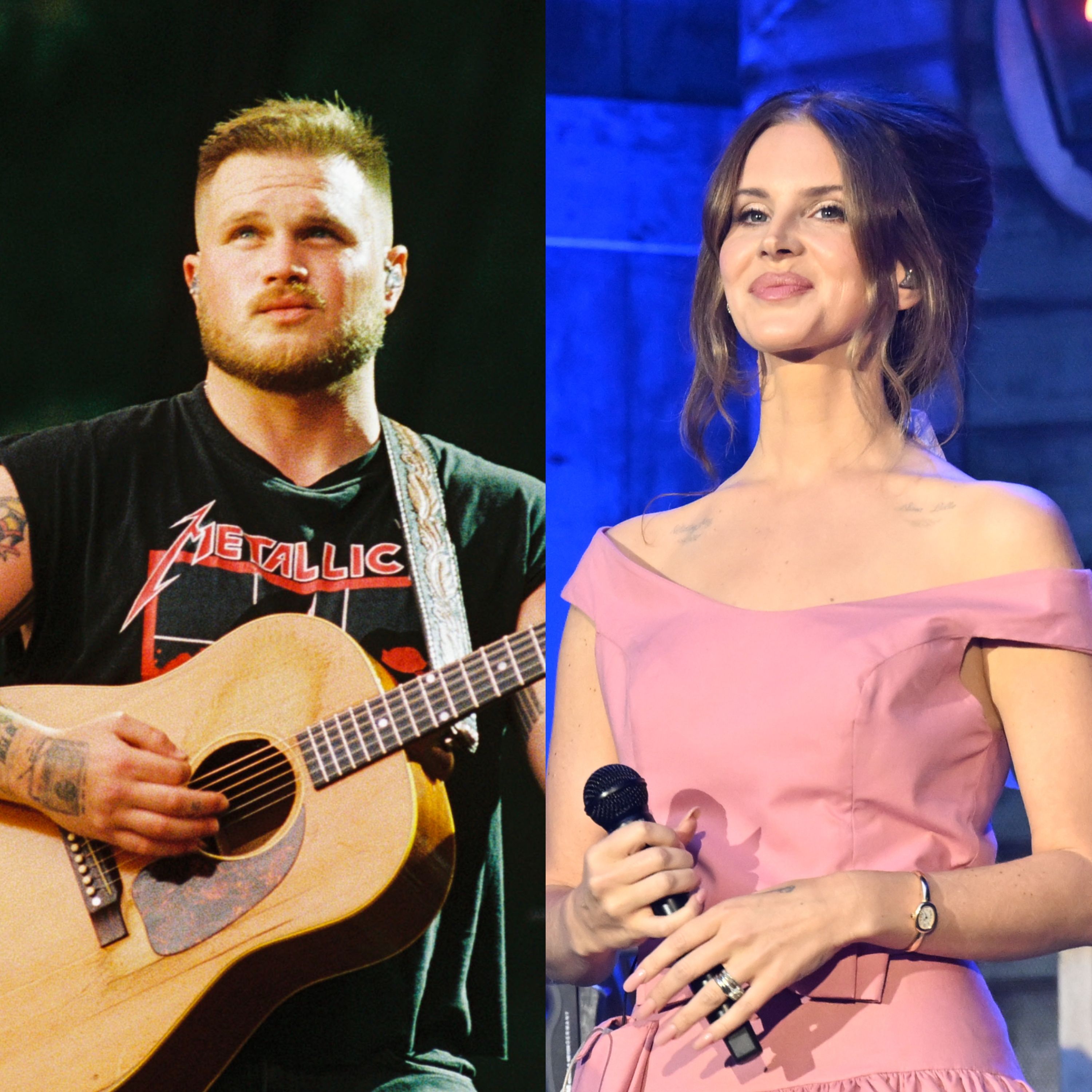 Image from linked report: Lana Del Rey Joins Zach Bryan on New Song “Lies”