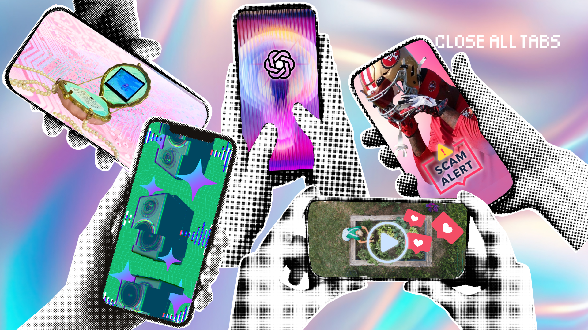 Source-feed image associated with Save or Scroll: Fake NFL Players, Girly Coding, AI Music Scams and Community Garden Drama
