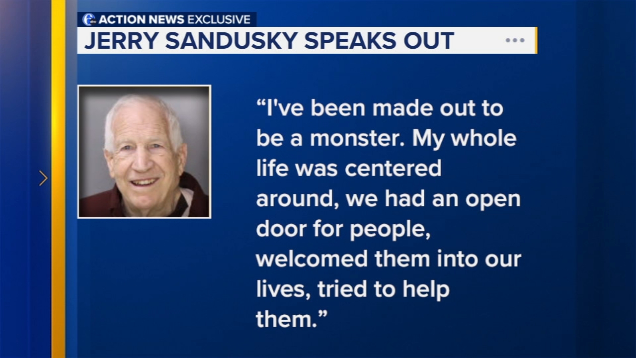 Source-feed image associated with 'I am an innocent man': Jerry Sandusky speaks from prison ahead of court hearing | EXCLUSIVE
