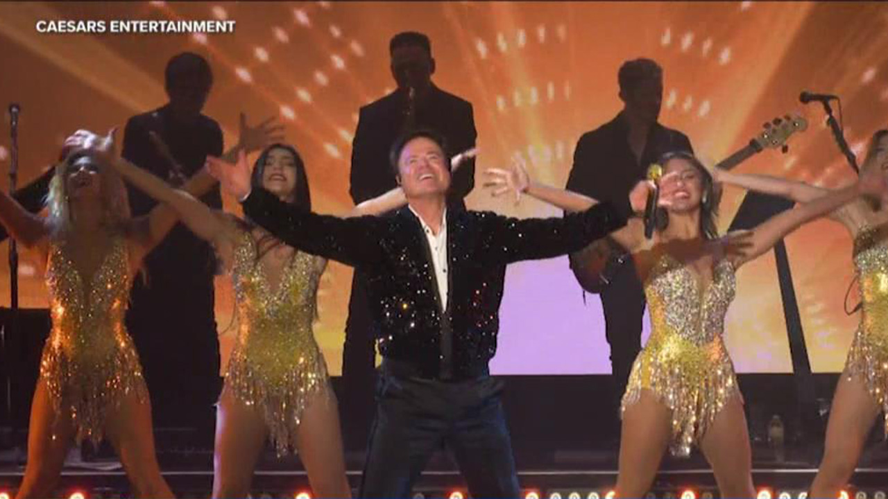 Image from linked report: Donny Osmond residency at Harrah's Las Vegas extended | Here's why he calls it his 'favorite show' he's ever done