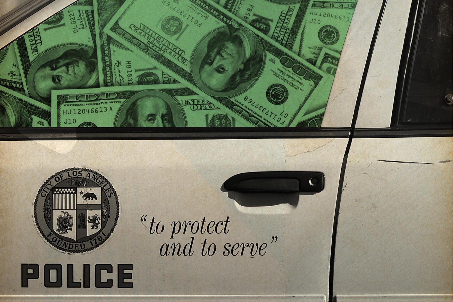 Source-feed image associated with How private money helps bankroll the LAPD and gives boosters access to top officials