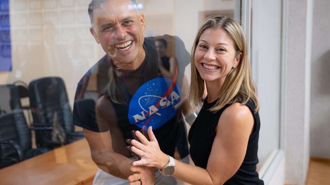 Source-feed image associated with A most improbable astronaut just went to space