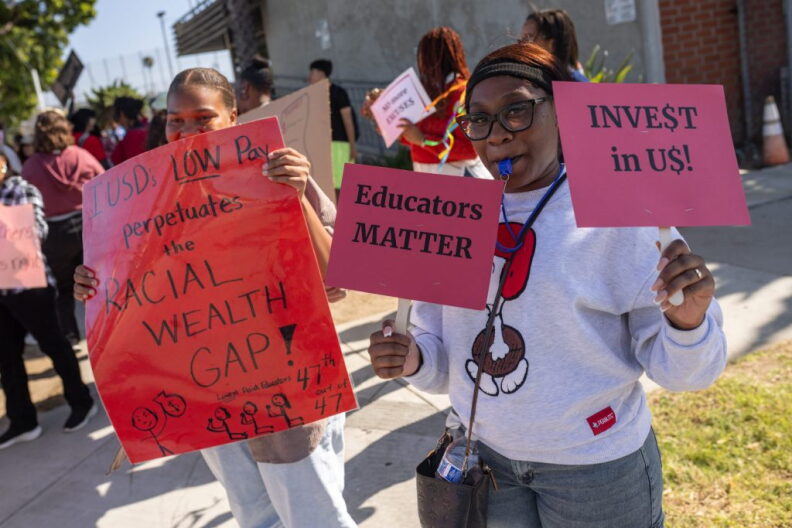 Source-feed image associated with Inglewood teachers push back against $396M bond measure to upgrade district properties
