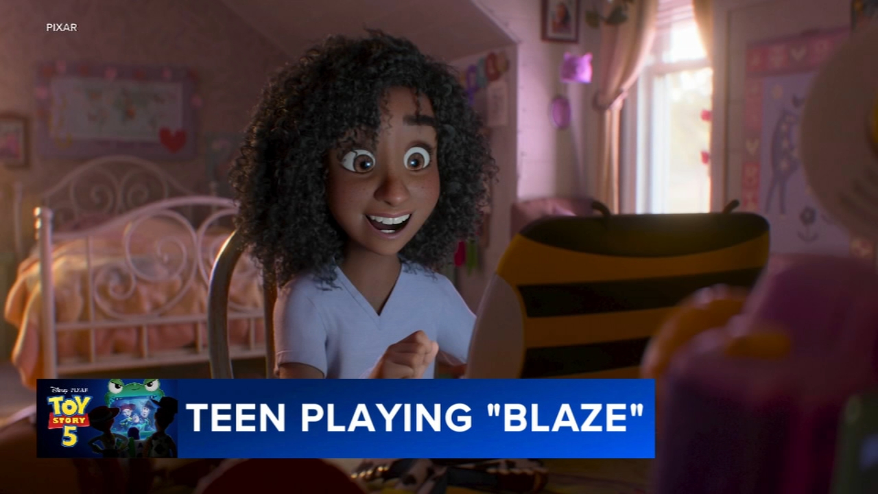 Source-feed image associated with South Jersey teen talks about playing new character 'Blaze' in 'Toy Story 5'