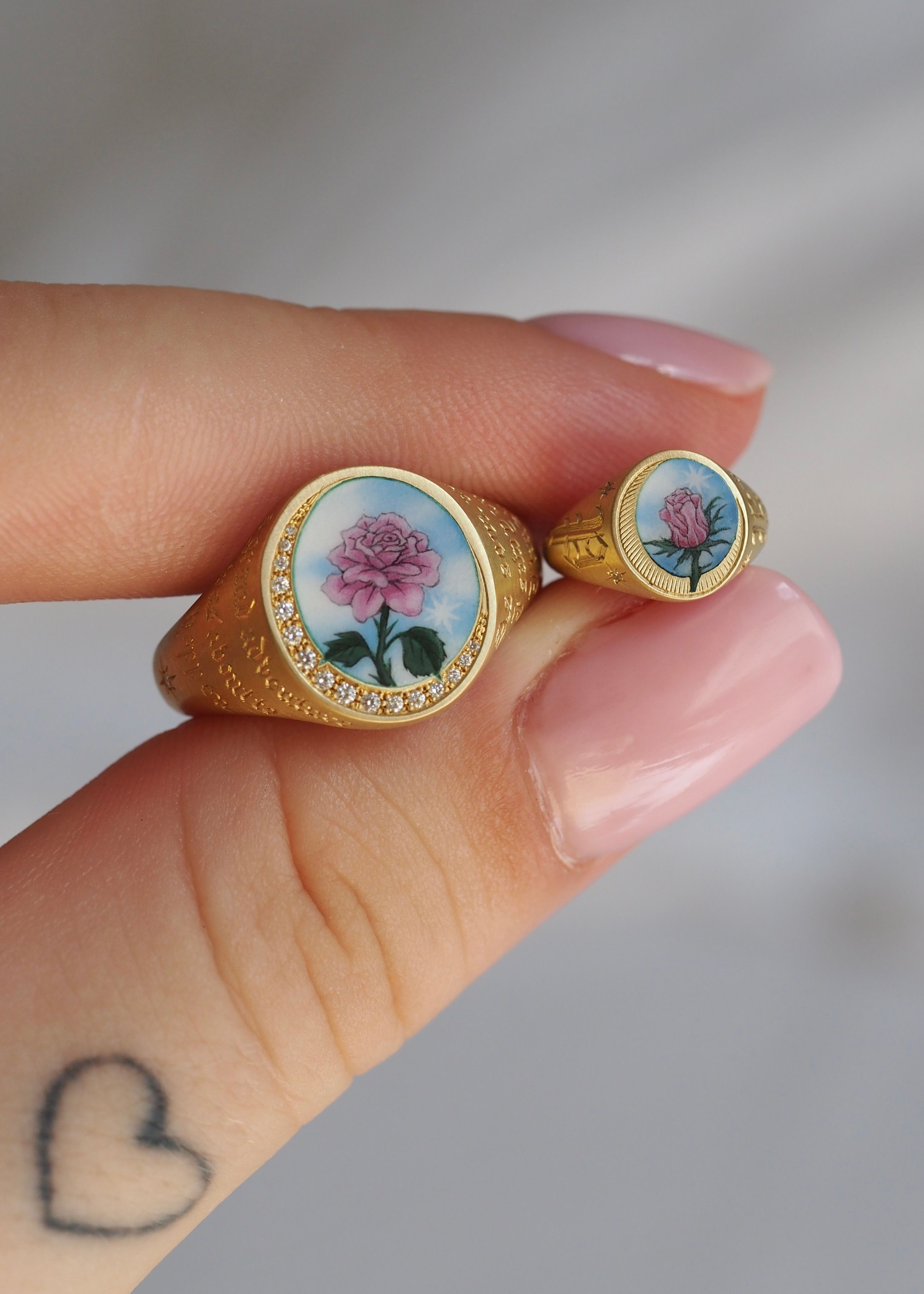 Source-feed image associated with Why Taylor Swift’s Favorite Jeweler Made a Baby Signet Ring for Her Newborn Daughter