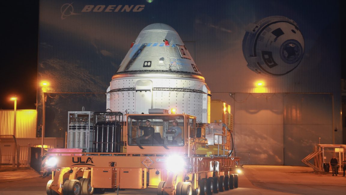 Source-feed image associated with Actually, Starliner might fly into space this year