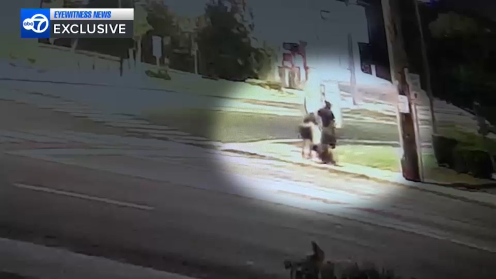 Source-feed image associated with Group of men spotted opening Long Island manhole cover, entering sewer in Wantagh, New York | Video