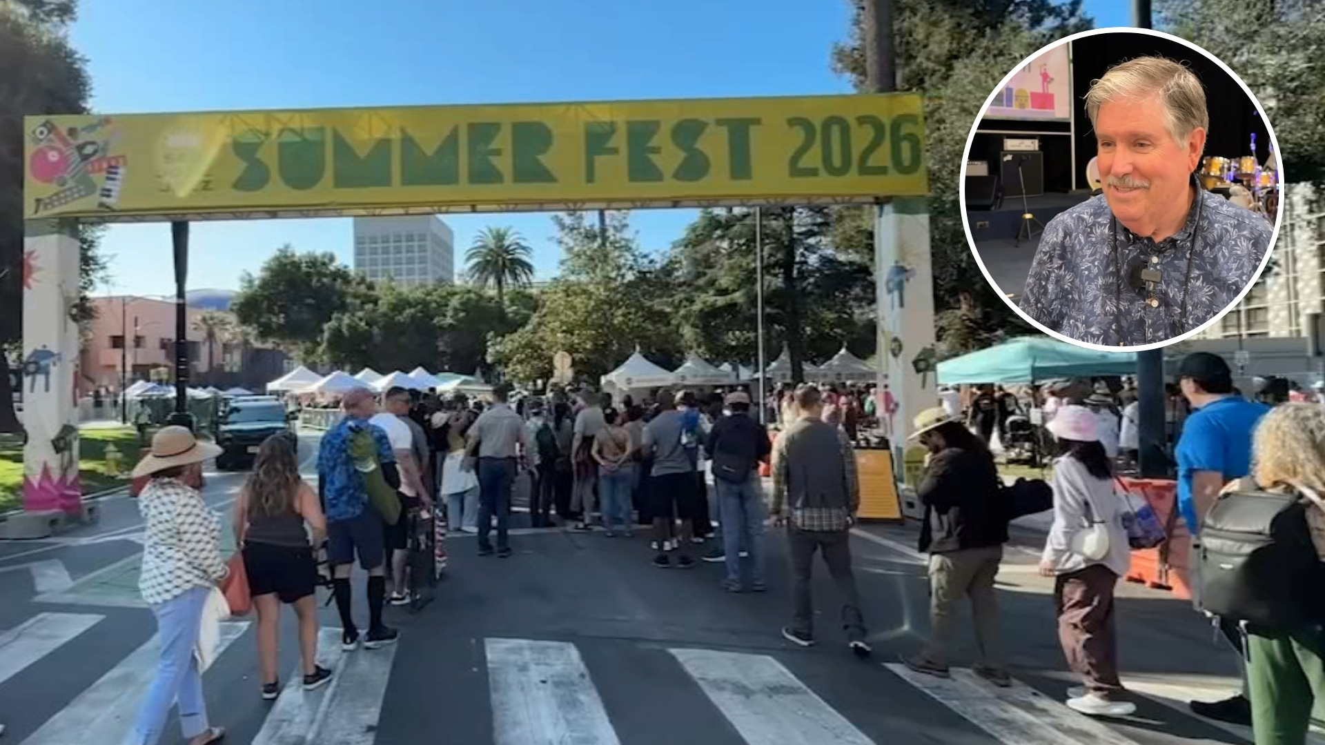 Source-feed image associated with San Jose Jazz Festival founder Bruce Labadie to retire, take final bow after 36 years
