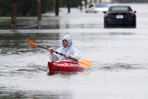 Image from linked report: Nor’easter Begins Tapering Off After 1 Death and Weekend of Flooding, Power Outages