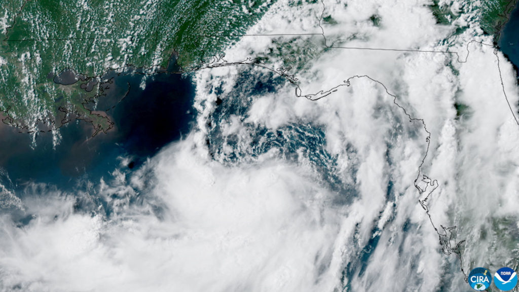 Source-feed image associated with News Wrap: Gulf Coast prepares for Tropical Storm Bertha