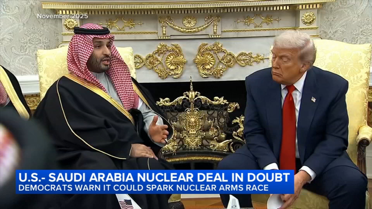 Source-feed image associated with Trump adds new condition to Saudi nuclear deal, says kingdom must normalize relations with Israel