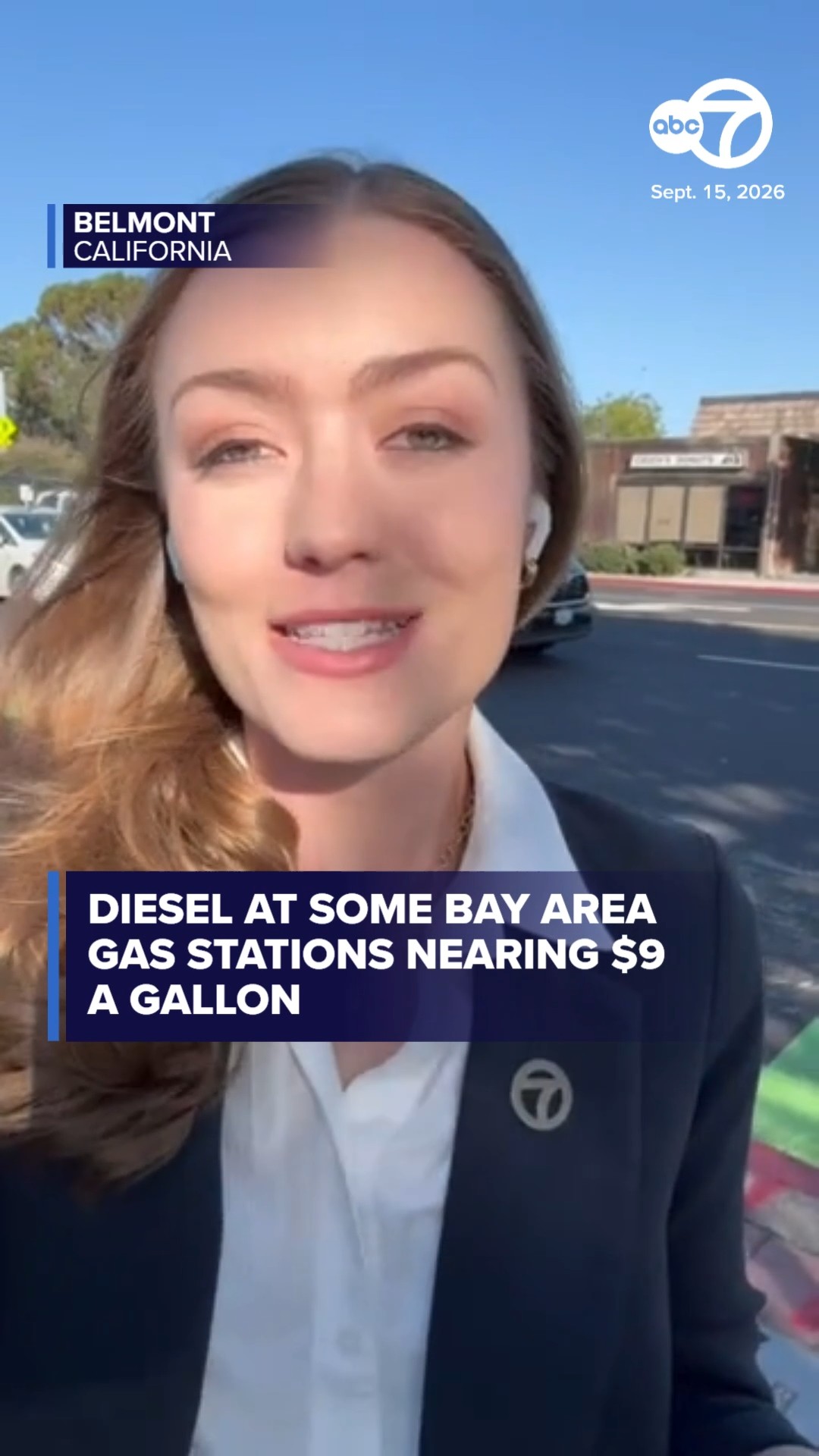 Source-feed image associated with Diesel at some Bay Area stations nearing $9 a gallon as CA prices hit record highs