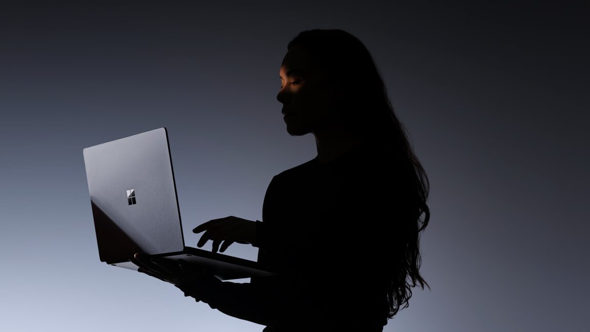 Source-feed image associated with Microsoft's Surface Laptop Ultra looks like its first true MacBook Pro competitor